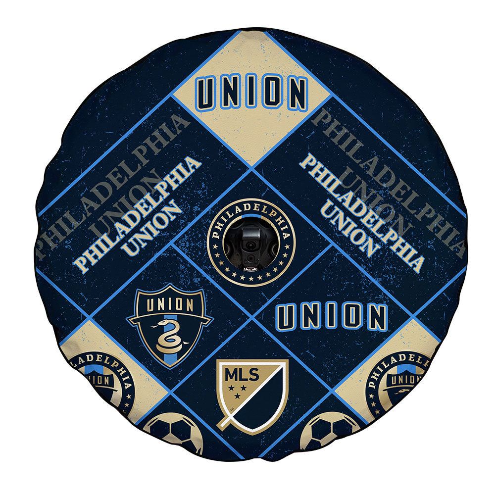 Philadelphia Union Spare Tire Covers Camera Hole Sporty Team Collection - Gearcarcover - 4