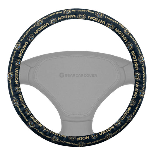 Philadelphia Union Steering Wheel Cover Sporty Team Collection - Gearcarcover - 2