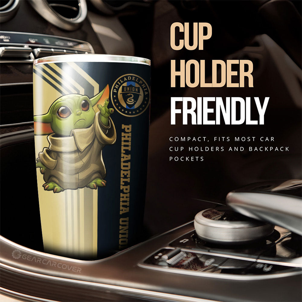 Philadelphia Union Tumbler Cup Custom Car Accessories - Gearcarcover - 3