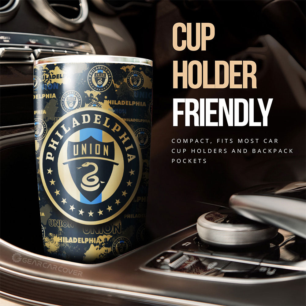 Philadelphia Union Tumbler Cup Custom Car Accessories - Gearcarcover - 3