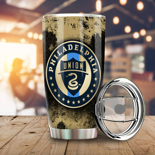 Philadelphia Union Tumbler Cup Custom Car Accessories - Gearcarcover - 1