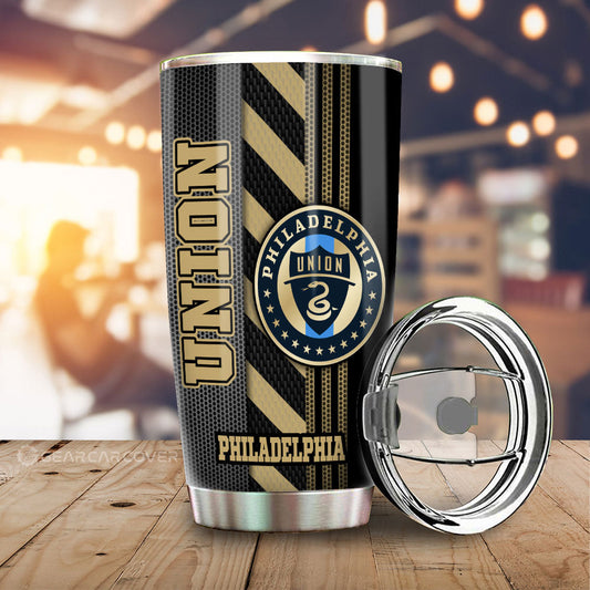 Philadelphia Union Tumbler Cup Custom Car Accessories - Gearcarcover - 1