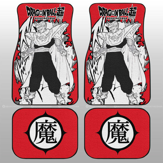 Piccolo Car Floor Mats Custom Car Accessories Manga Style For Fans - Gearcarcover - 2