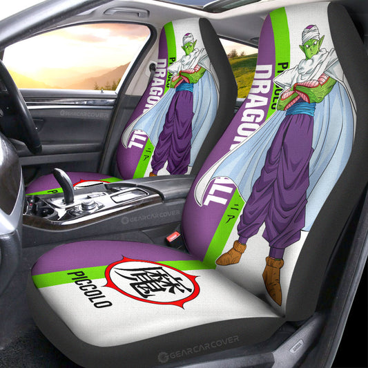 Piccolo Car Seat Covers Custom Car Accessories For Fans - Gearcarcover - 2