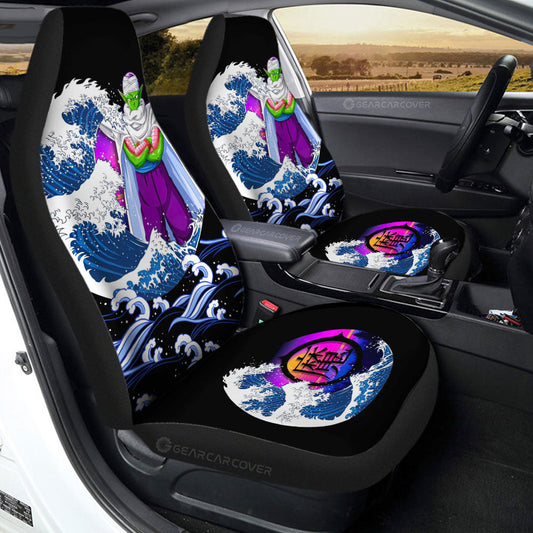Piccolo Car Seat Covers Custom Dragon Ball Car Interior Accessories - Gearcarcover - 2