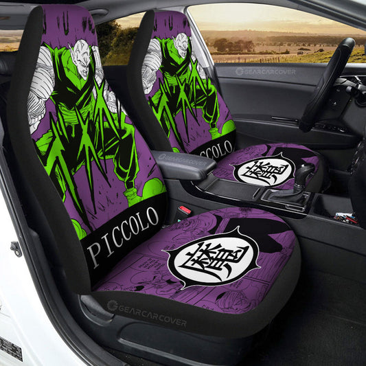 Piccolo Car Seat Covers Custom Manga Color Style - Gearcarcover - 1