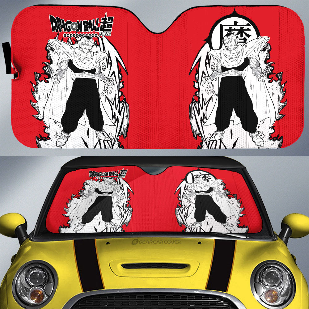 Piccolo Car Sunshade Custom Car Accessories Manga Style For Fans - Gearcarcover - 1