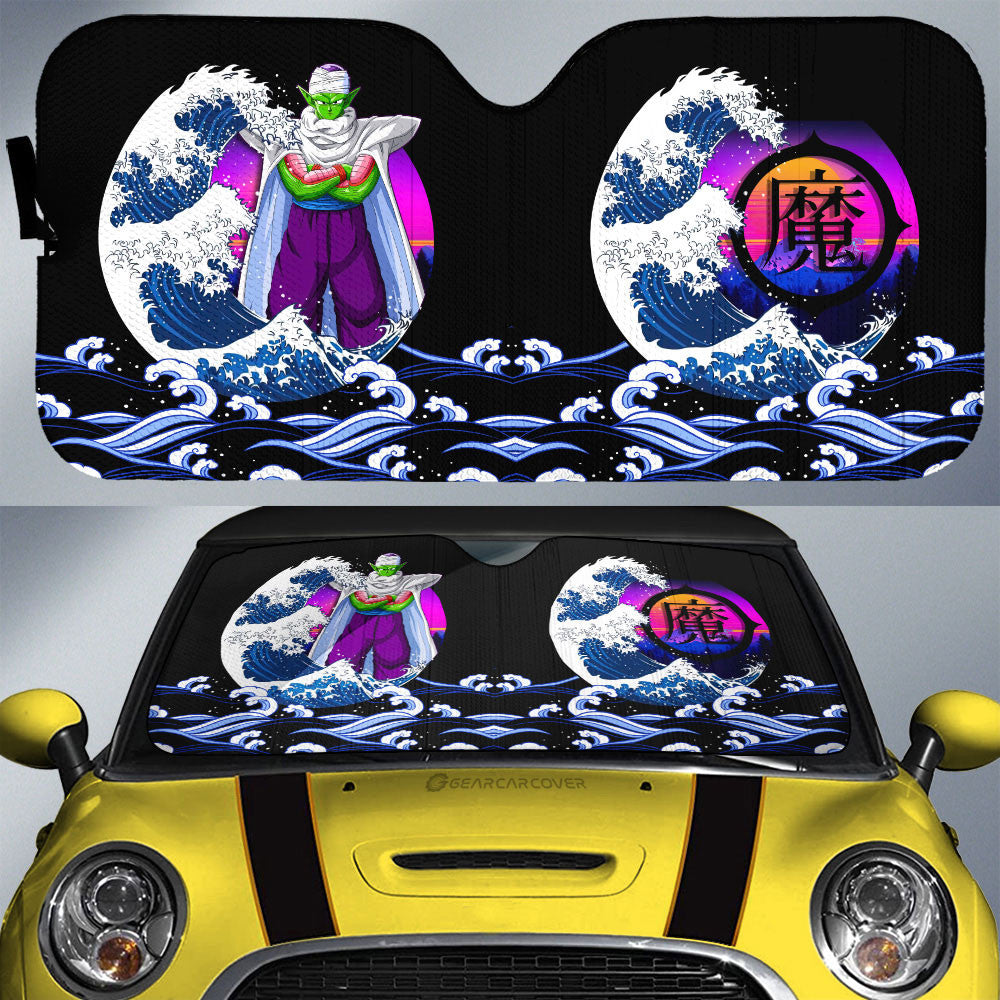 Piccolo Car Sunshade Custom Dragon Ball Car Interior Accessories - Gearcarcover - 1