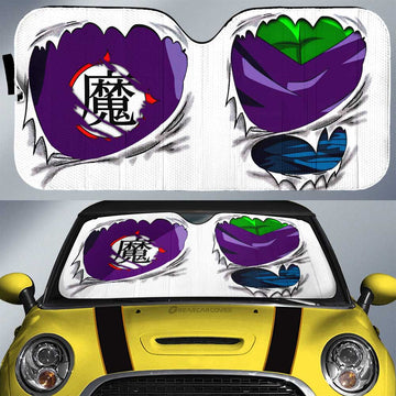 Piccolo Uniform Car Sunshade Custom - Gearcarcover - 1