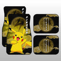 Pikachu Car Floor Mats Custom Anime Car Accessories For Anime Fans - Gearcarcover - 1