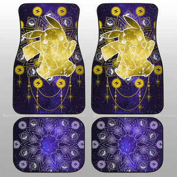 Pikachu Car Floor Mats Custom Car Accessories - Gearcarcover - 1