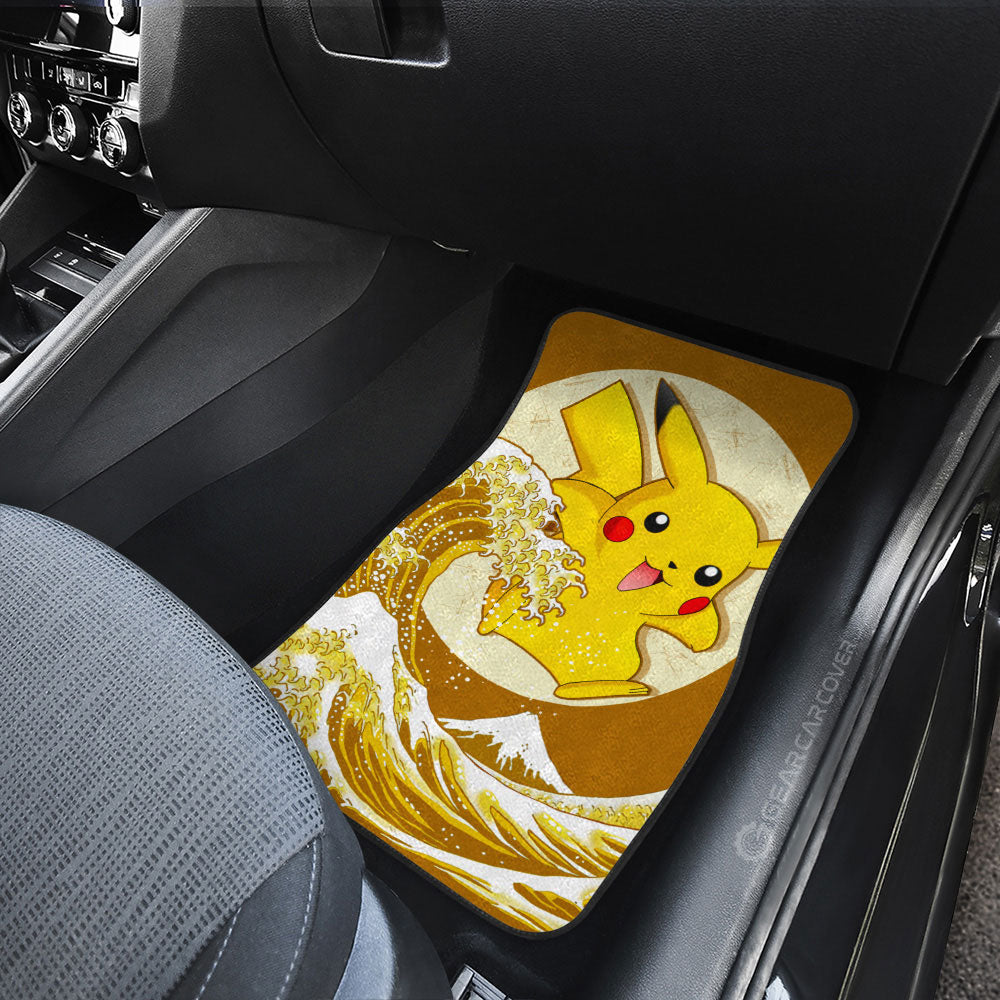 Pikachu Car Floor Mats Custom Pokemon Car Accessories - Gearcarcover - 3