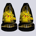 Pikachu Car Seat Covers Custom Anime Car Accessories For Anime Fans - Gearcarcover - 4