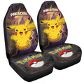 Pikachu Car Seat Covers Custom Anime Galaxy Manga Style - Gearcarcover - 3