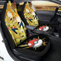 Pikachu Car Seat Covers Custom Car Accessories For Fans - Gearcarcover - 2