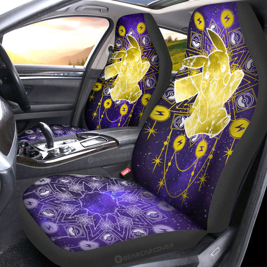 Pikachu Car Seat Covers Custom Car Accessories - Gearcarcover - 1