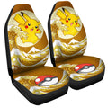 Pikachu Car Seat Covers Custom Pokemon Car Accessories - Gearcarcover - 3