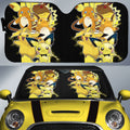 Pikachu Car Sunshade Custom Car Accessories For Fans - Gearcarcover - 1