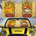 Pikachu Car Sunshade Custom Car Interior Accessories - Gearcarcover - 1