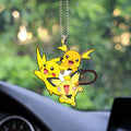 Pikachu Ornament Custom Pokemon Evolution Car Accessories - Gearcarcover - 2