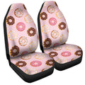 Pink Donuts Car Seat Covers Custom Girly Pattern Car Accessories - Gearcarcover - 3