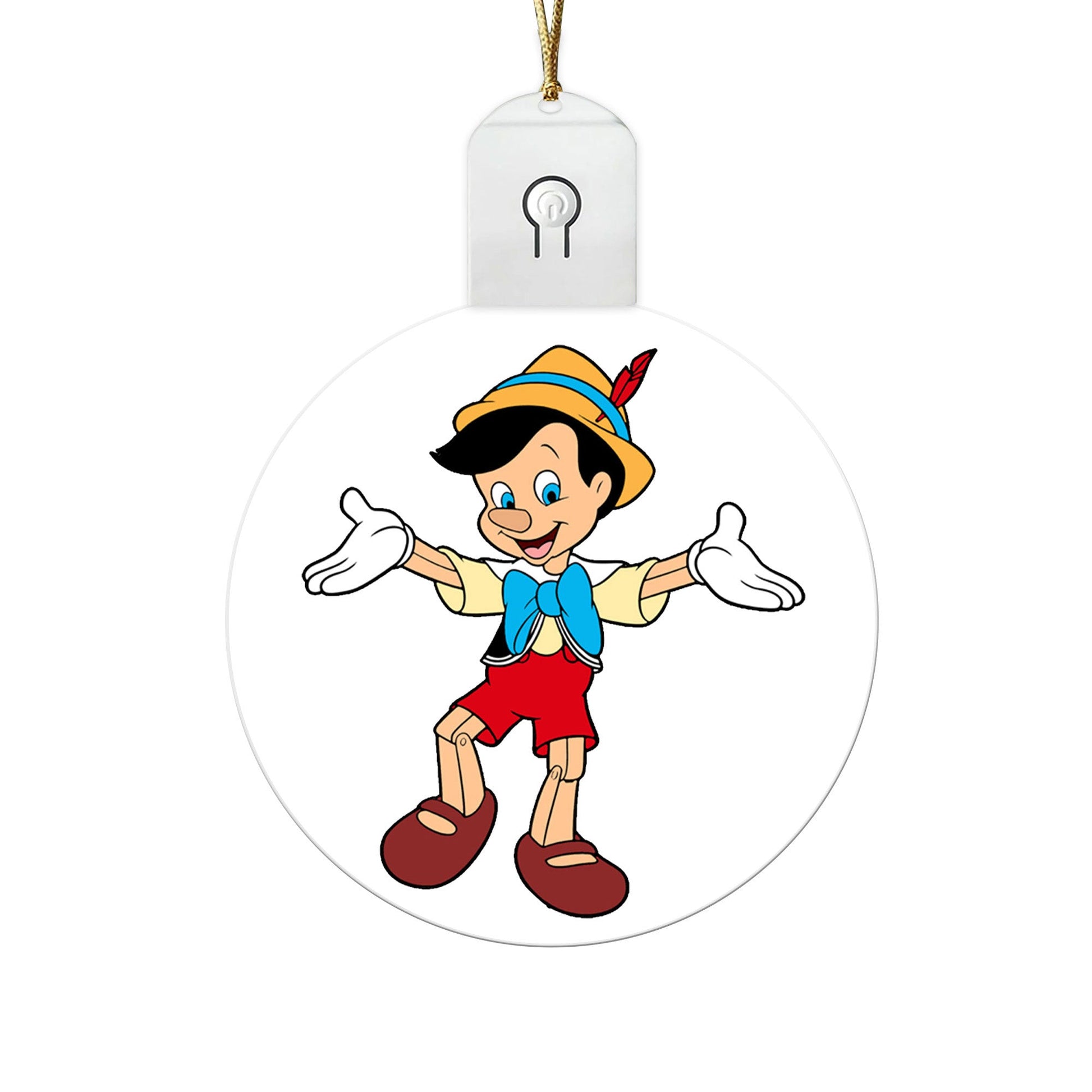 Pinocchio Led Ornament Custom Car Decorations - Gearcarcover - 1