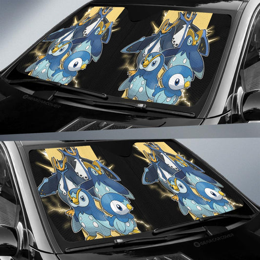 Piplup Car Sunshade Custom Car Accessories For Fans - Gearcarcover - 2