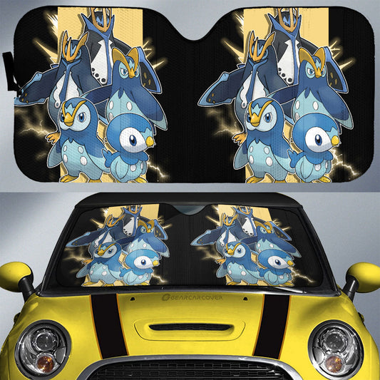 Piplup Car Sunshade Custom Car Accessories For Fans - Gearcarcover - 1