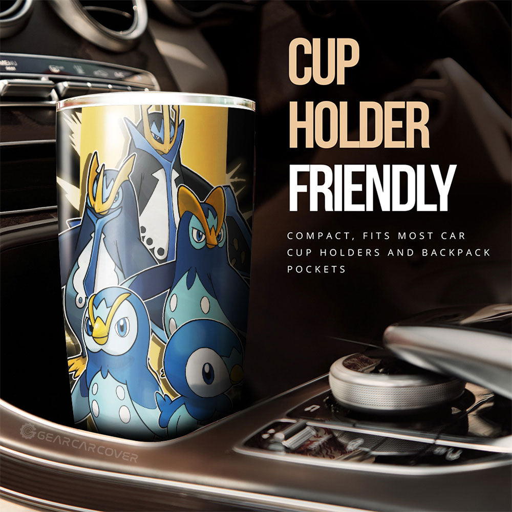 Piplup Tumbler Cup Custom Car Accessories For Fans - Gearcarcover - 3