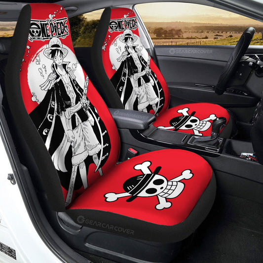 Pirate King Luffy Car Seat Covers Custom Car Accessories - Gearcarcover - 2