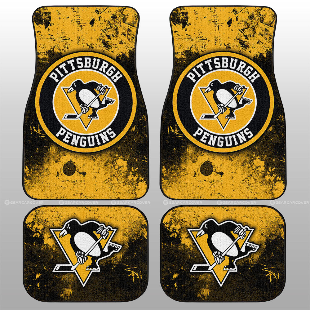 Pittsburgh Penguins Car Floor Mats Custom Car Accessories - Gearcarcover - 1