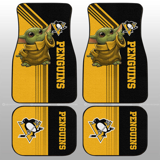 Pittsburgh Penguins Car Floor Mats Custom Car Accessories - Gearcarcover - 1