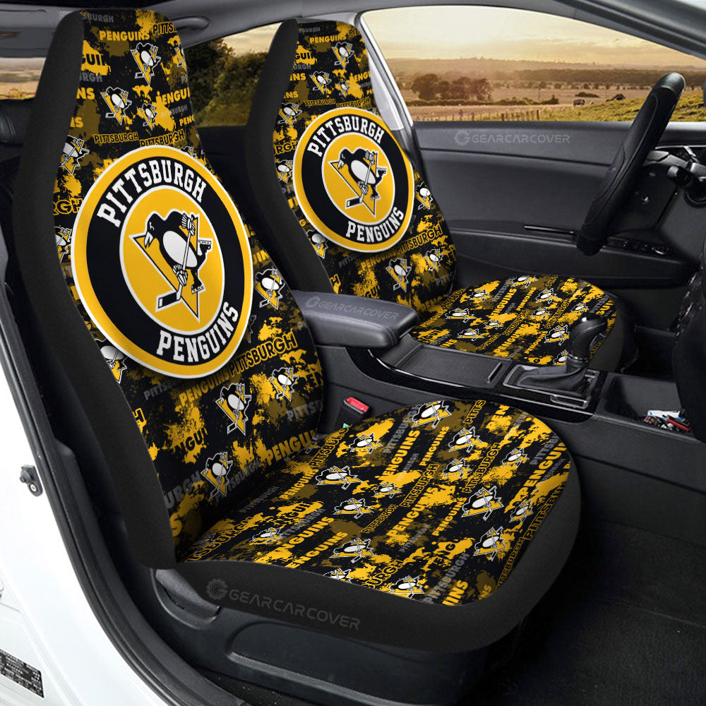 Pittsburgh Penguins Car Seat Covers Custom Car Accessories - Gearcarcover - 2