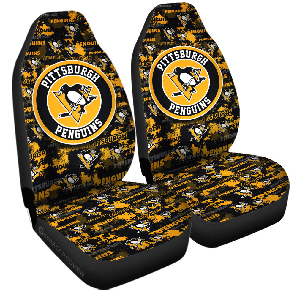 Pittsburgh Penguins Car Seat Covers Custom Car Accessories - Gearcarcover - 3