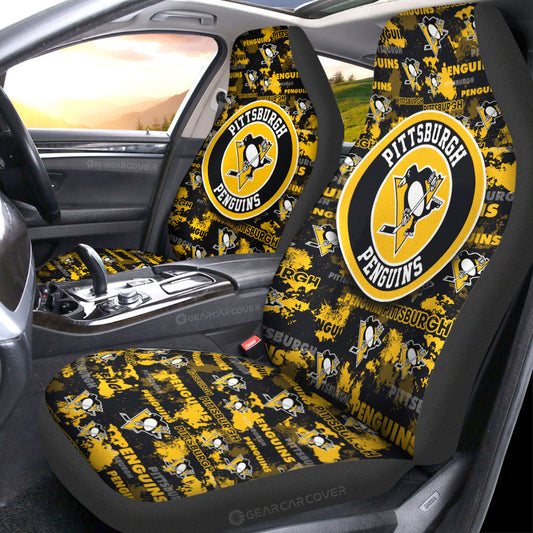 Pittsburgh Penguins Car Seat Covers Custom Car Accessories - Gearcarcover - 1