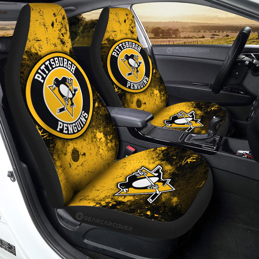 Pittsburgh Penguins Car Seat Covers Custom Car Accessories - Gearcarcover - 2