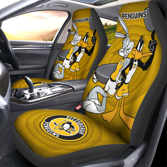 Pittsburgh Penguins Car Seat Covers Custom Car Accessories - Gearcarcover - 1