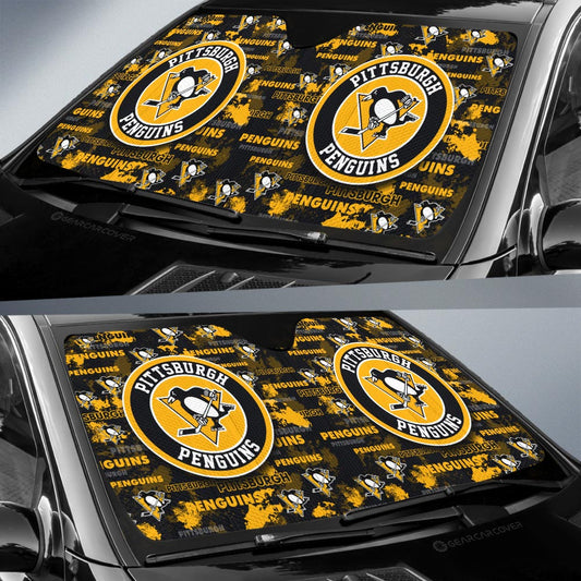 Pittsburgh Penguins Car Sunshade Custom Car Accessories - Gearcarcover - 2