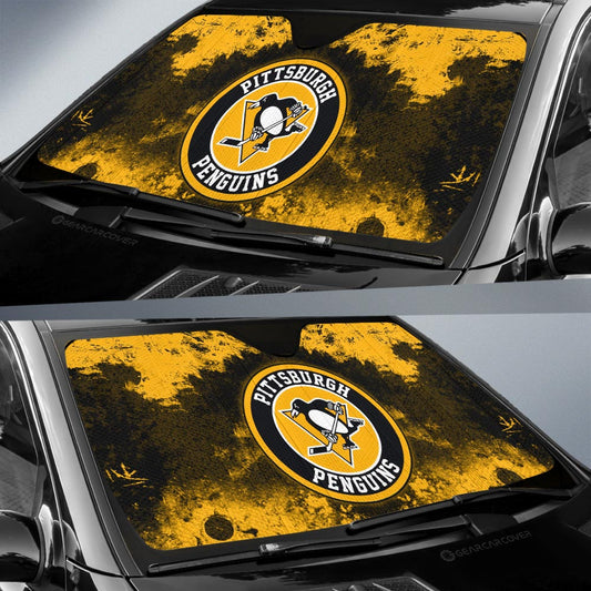 Pittsburgh Penguins Car Sunshade Custom Car Accessories - Gearcarcover - 2