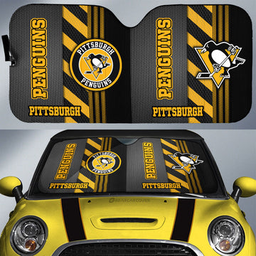 Pittsburgh Penguins Car Sunshade Custom Car Accessories - Gearcarcover - 1