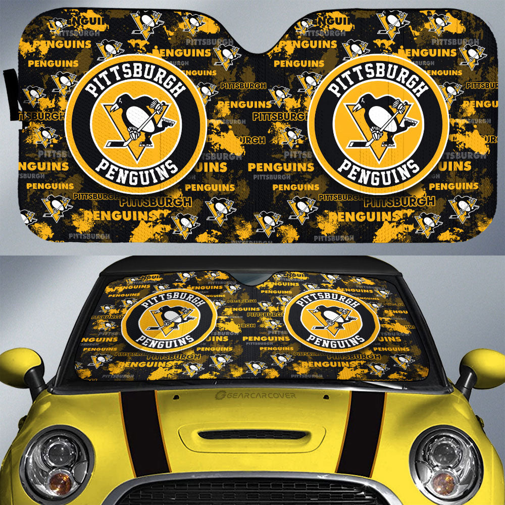 Pittsburgh Penguins Car Sunshade Custom Car Accessories - Gearcarcover - 1