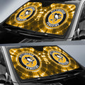 Pittsburgh Penguins Car Sunshade Custom Tie Dye Car Accessories - Gearcarcover - 2