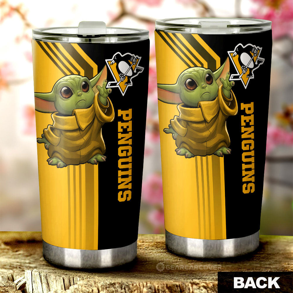 Pittsburgh Penguins Tumbler Cup Custom Car Accessories - Gearcarcover - 2