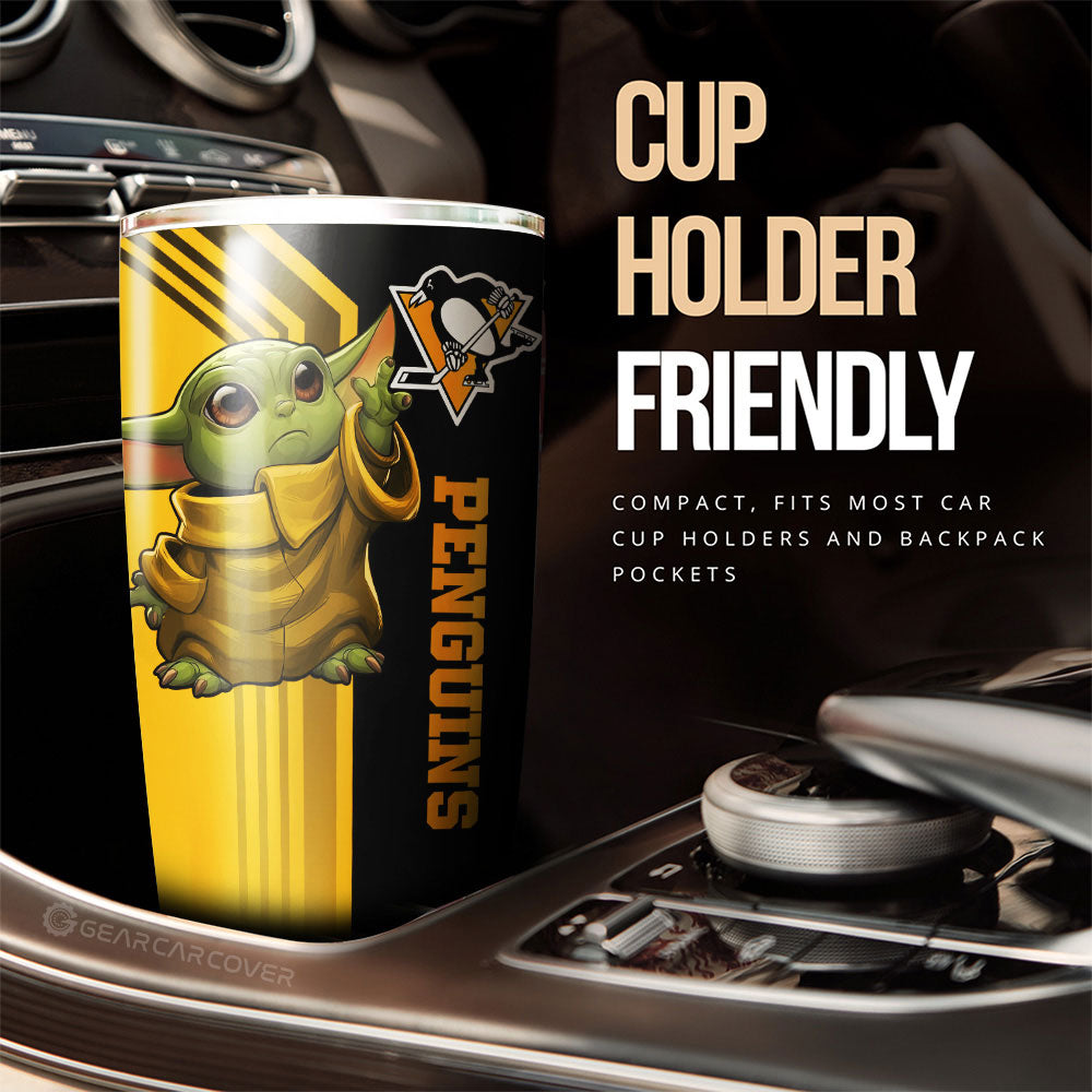 Pittsburgh Penguins Tumbler Cup Custom Car Accessories - Gearcarcover - 3