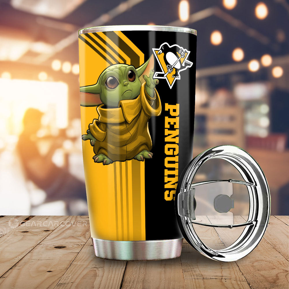 Pittsburgh Penguins Tumbler Cup Custom Car Accessories - Gearcarcover - 1