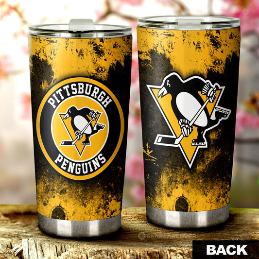 Pittsburgh Penguins Tumbler Cup Custom Car Accessories - Gearcarcover - 1