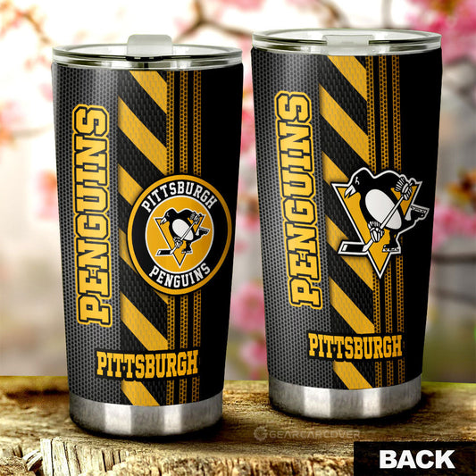 Pittsburgh Penguins Tumbler Cup Custom Car Accessories - Gearcarcover - 1