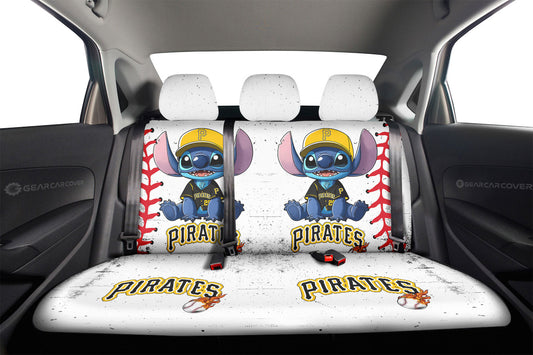 Pittsburgh Pirates Car Back Seat Covers Stitch Theme Collection - Gearcarcover - 2