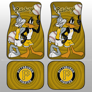 Pittsburgh Pirates Car Floor Mats Custom Car Accessories - Gearcarcover - 1