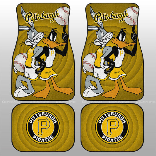 Pittsburgh Pirates Car Floor Mats Custom Car Accessories - Gearcarcover - 1